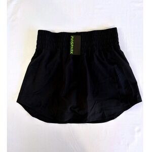 Pinspark Black Athletic Skort NWT Built-In Shorts Pockets Tennis Golf Activewear
